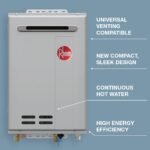 Rheem RTG 9.5 GPM Propane Tankless Water Heater, 199,900 BTU, Outdoor, WiFi - Image 6