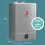 Rheem IKONIC 11.2 GPM Propane Tankless Water Heater, 199,900 BTU, Indoor, WiFi - Image 2