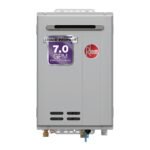Rheem RTG 7.0 GPM Propane Tankless Water Heater, 160,000 BTU, Outdoor