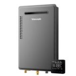 Vancepic 5.3 GPM Natural Gas Tankless Water Heater, 130,000 BTU, Outdoor