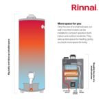 Rinnai RE199iN Natural Gas Non-Condensing Tankless Water Heater - Image 3