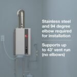 Rheem RTG 7.0 GPM Natural Gas Tankless Water Heater, 160,000 BTU, Indoor - Image 14