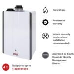Rinnai RUCS75iN Natural Gas Tankless Water Heater, Indoor - Image 2