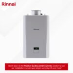 Rinnai RE199iN Natural Gas Non-Condensing Tankless Water Heater - Image 2