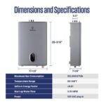 Westinghouse 7.9 GPM Gas Tankless Water Heater, 180,000 BTU, Indoor - Image 9
