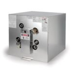 Kuuma 11-Gallon Marine Water Heater, 1500W, 120V, Front Heat Exchange, Gray