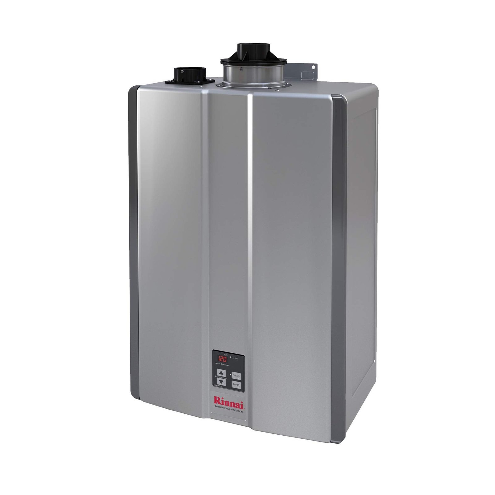 61uJabmAAUL Rinnai RU160iN 9 GPM Natural Gas Condensing Tankless Water Heater, Indoor - Image 1