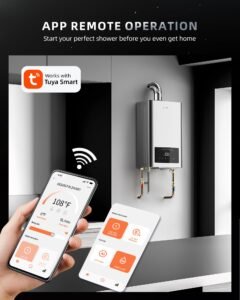 APUS 6.8 GPM Propane Tankless Water Heater, 140,000 BTU, Indoor - Image 27