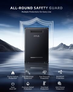 APUS 8.1 GPM Propane Tankless Water Heater, 190,000 BTU, Outdoor - Image 26