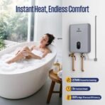 Westinghouse 27kW Electric Tankless Water Heater, 240V, WiFi, Whole House - Image 2