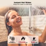 CAMPLUX 7.6 GPM Natural Gas Tankless Water Heater, 199,000 BTU, Indoor - Image 7