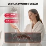 MIZUDO 7.9 GPM Natural Gas Tankless Water Heater, 180,000 BTU, Indoor, WiFi - Image 11