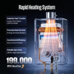 Westinghouse Gas Tankless Water Heater, Indoor, Smart WiFi - Image 4