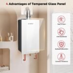 CAMPLUX 7.6 GPM Natural Gas Tankless Water Heater, 199,000 BTU, Indoor - Image 27