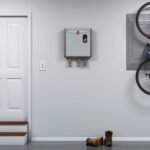 Rheem RTEX-24 Electric Tankless Water Heater, 24kW, 240V, Gray - Image 5
