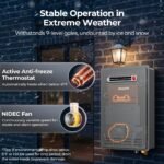 FOGATTI Propane Tankless Water Heater, Outdoor, On-Demand, CSA Certified - Image 20