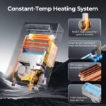 FOGATTI Propane Tankless Water Heater, Outdoor, On-Demand, CSA Certified - Image 14