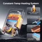 FOGATTI Propane Tankless Water Heater, Outdoor, On-Demand, CSA Certified - Image 14