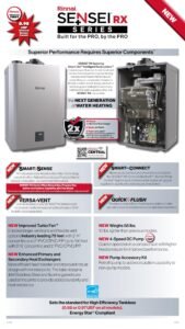 Rinnai RX160iN Condensing Smart Sense Tankless Water Heater - Image 8