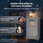 FOGATTI Propane Tankless Water Heater, Outdoor, On-Demand, CSA Certified - Image 20