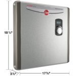Rheem RTEX-24 Electric Tankless Water Heater, 24kW, 240V, Gray - Image 13