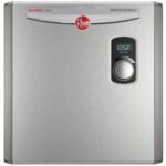 Rheem RTEX-24 Electric Tankless Water Heater, 24kW, 240V, Gray